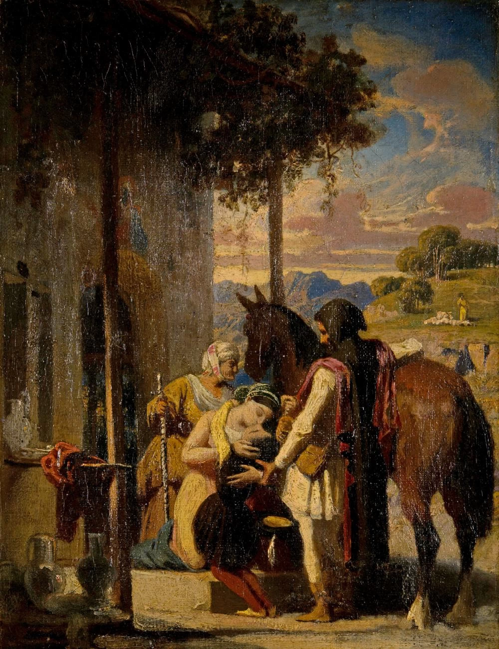 Raphaël lascia la casa paterna